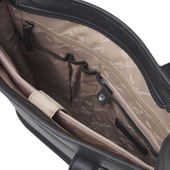 Image du produit Castelijn & Beerens & Beerens - Carisma Laptop shopper 15,6 RFID | zwart -