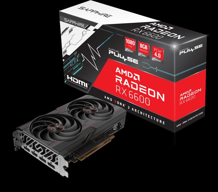 Produktbild Sapphire Radeon RX 6600 Pulse (8 GB)