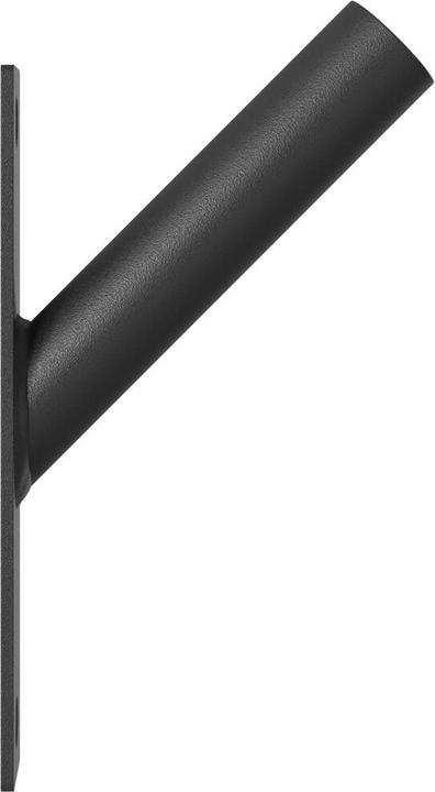 Produktbild VidaXL Flaggenmast Halterung für 1 Flagge zur Wandmontage aus schwarzem Metall