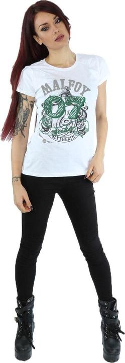 Immagine prodotto T-shirt in cotone Femme/Femme Malefoy Serpentard (XXL)