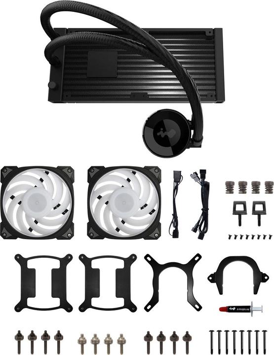 Image du produit In Win Kit Watercooling AIO MR RGB - 240mm (Noir)