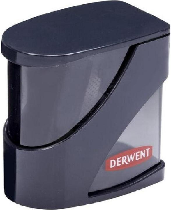 Image du produit Derwent Taille-crayon double trou avec réservoir, noir