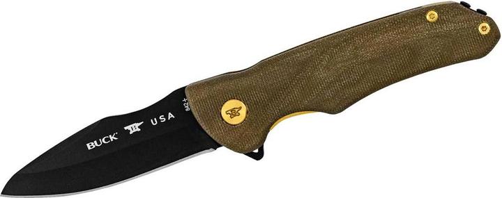 Immagine prodotto Buck 842 SPRINT OPS PRO, acciaio S45VN, inossidabile, pinna, O.D. verde, impugnatura in micarta, cintura