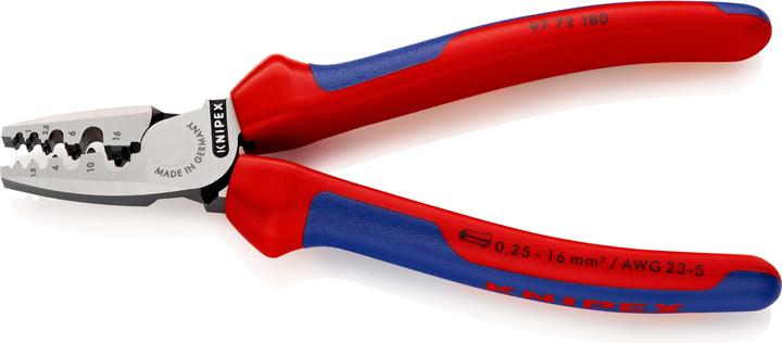 Knipex Pince à sertir pour embouts de câble (180 mm)