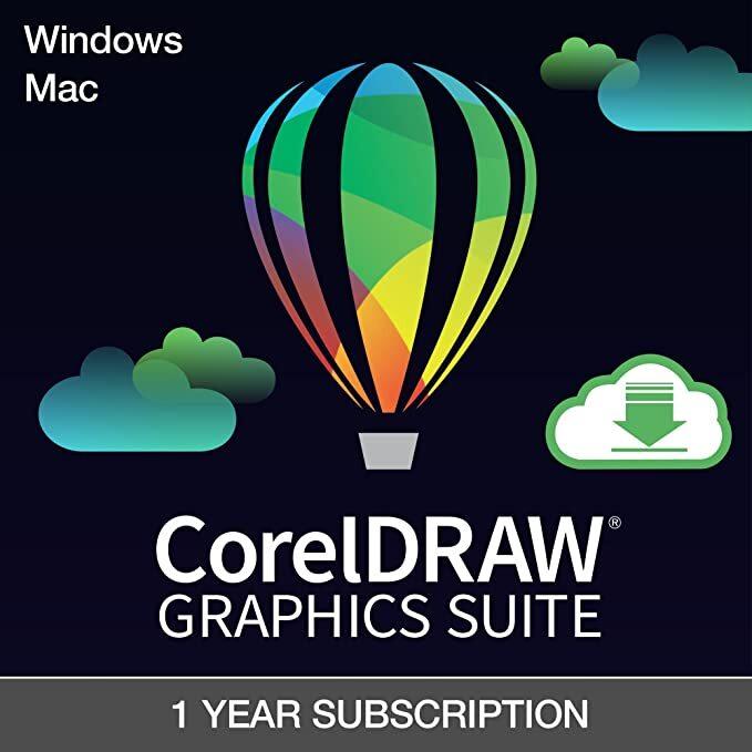 Actual product image Corel CorelDRAW Graphics Suite 365 (1Y) ESD * (1 User, 12 months)