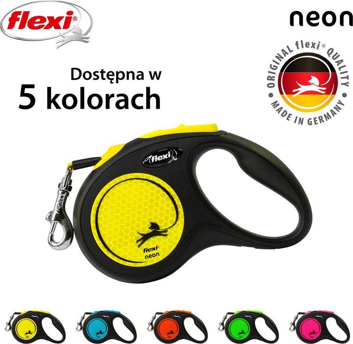Actual product image Flexi new neon (S, Dog, Walks)