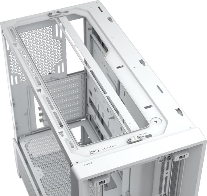 Produktbild Corsair 4000D FRAME WHITE MID CASE (Mini-ITX, ATX, E-ATX, mATX)