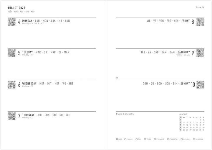 Immagine prodotto Letts Agenda Sommer Conscious (A6)
