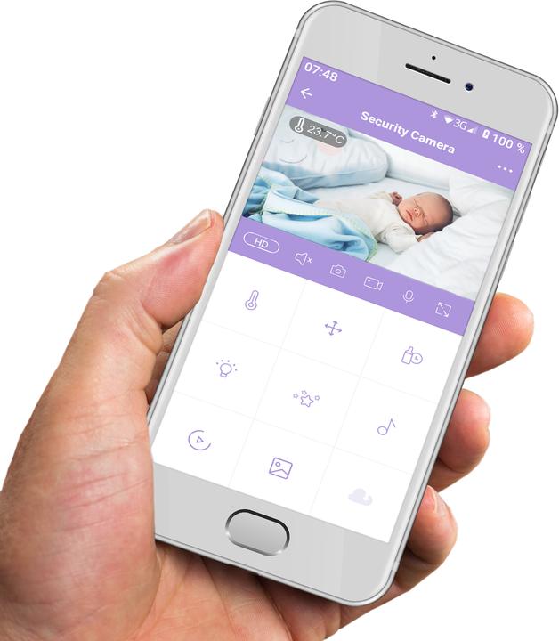 Immagine prodotto Olympia H+H Baby Monitor BC 2000 WLAN (Audio del baby monitor, 50 m)