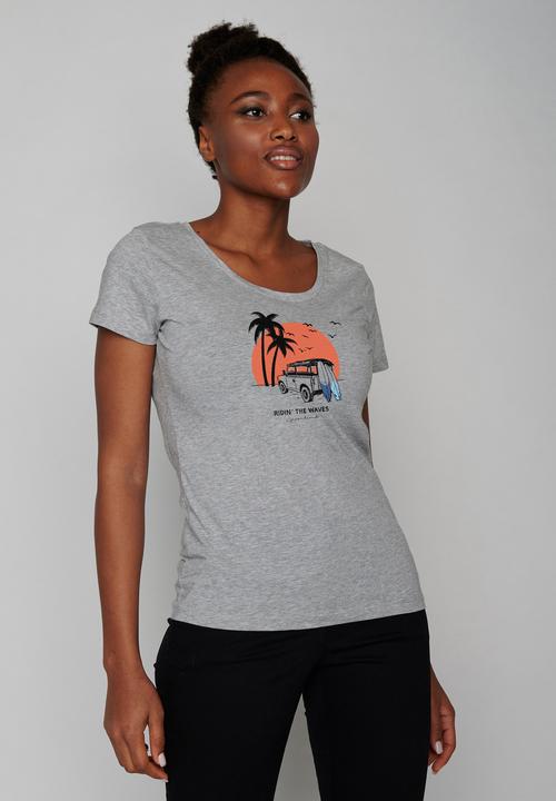 Produktbild Greenbomb Women's Nature Beach Trip Loves T-Shirt (XS)