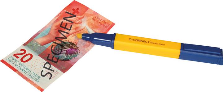 Actual product image Q-Connect Banknote testing pen (Bill validator)