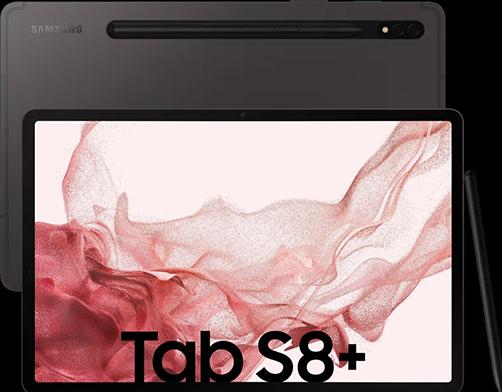 Actual product image Samsung Galaxy Tab S8+ (WLAN only, 12.40", 128 GB, Graphites)