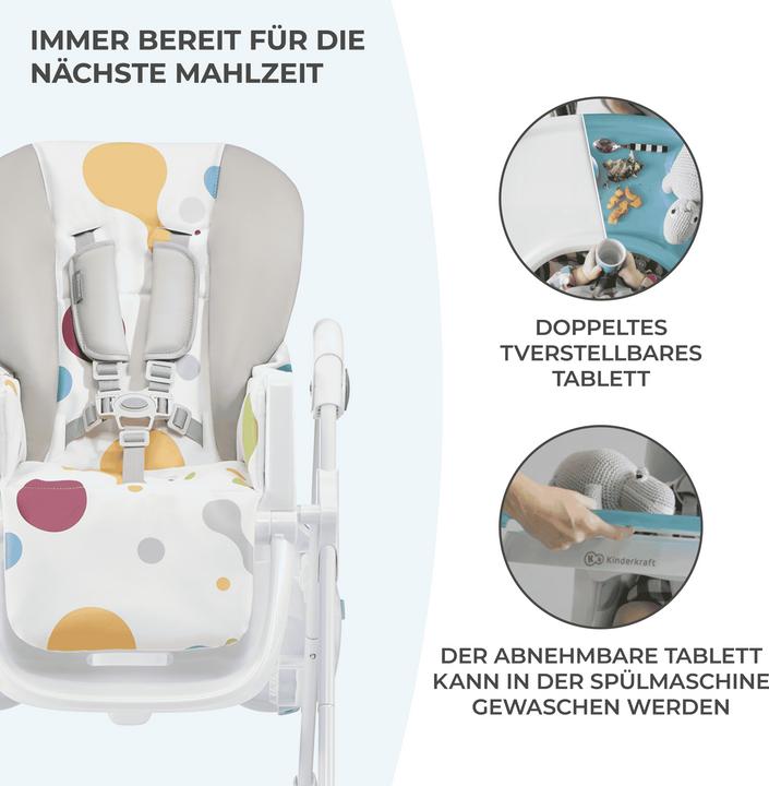Produktbild KinderKraft Yummy (Hochstuhl)