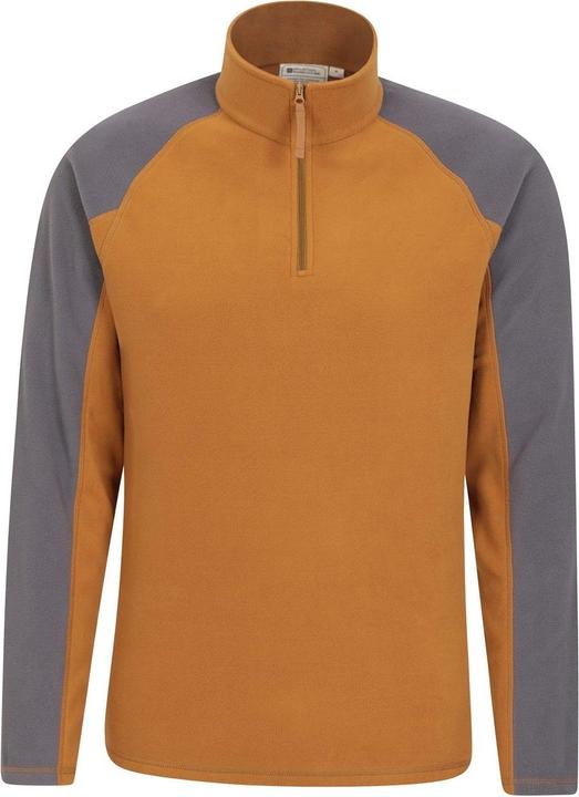 Actual product image Mountain Warehouse Mens Ashbourne II Half Zip Fleece Top (XXS)