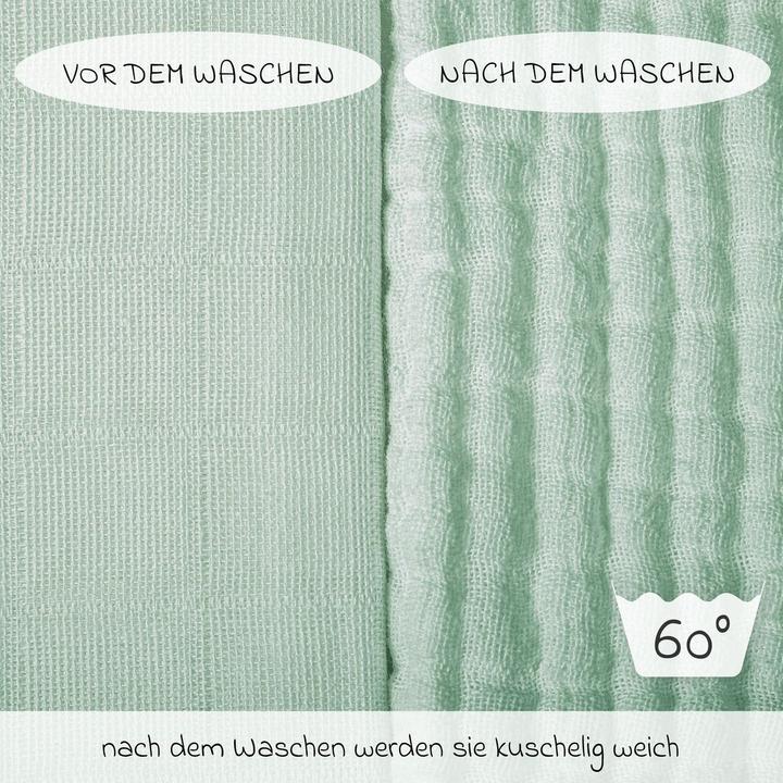 Actual product image Makian Mullwindeln & Mulltücher Mullwindel / Mulltuch 8er Pack 70 x 70 cm (70 cm, 70 cm)