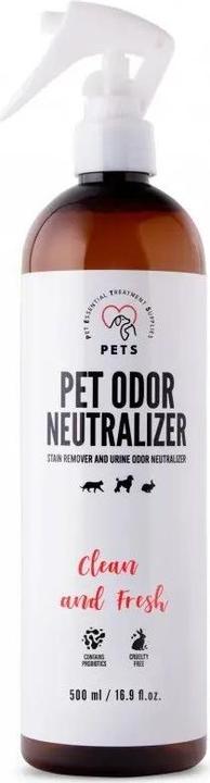 Actual product image Pets PET Neutraliser zapachów Odor Neutralizer 500ml (Cat, Dog, Rodents, 500 ml)