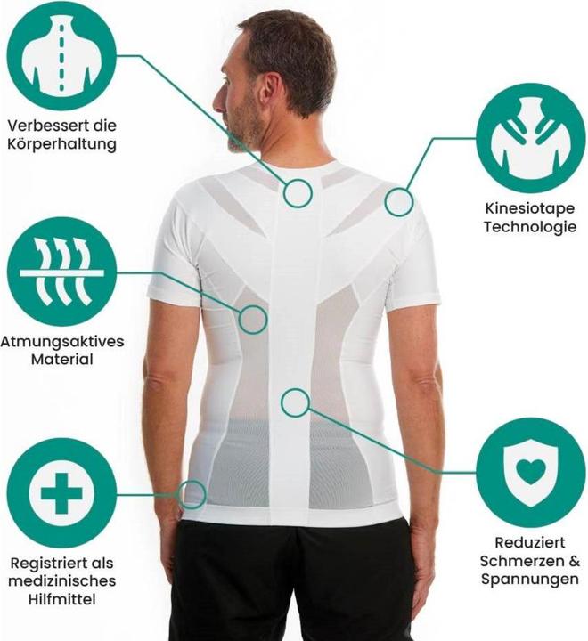 Actual product image Anodyne Posture Shirt 2.0 Ladies white XS (XS)