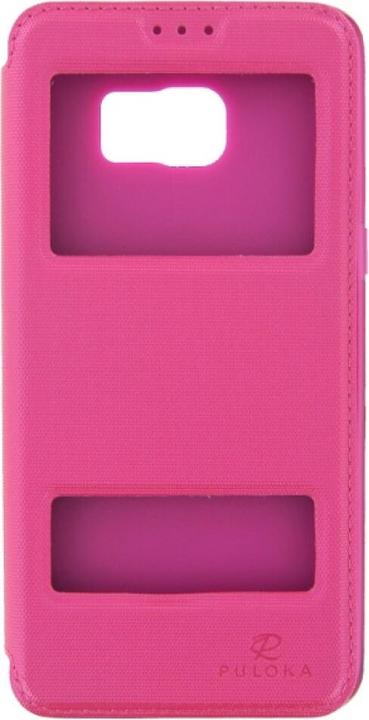 Produktbild Puloka Flip Case Samsung Galaxy S6 Edge Plus Pink (Samsung Galaxy S6 Edge+)