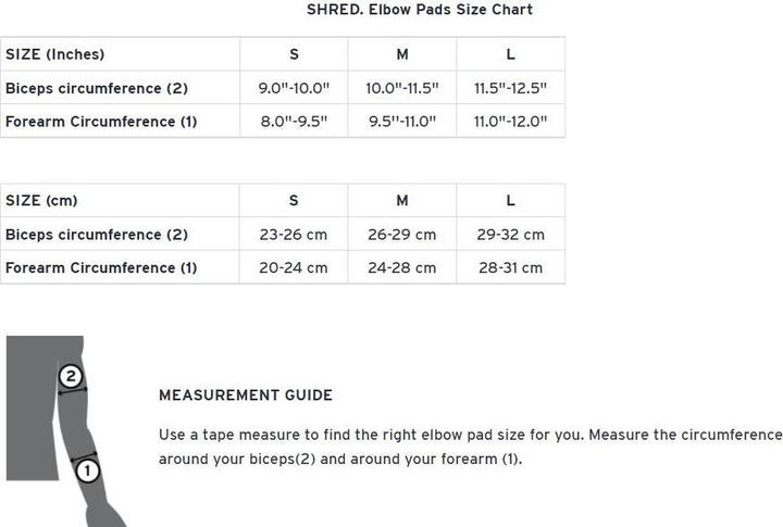 Image du produit Shred Coudières Noshock Heavy Duty (S, Coudes, Couples)