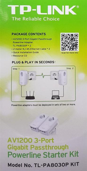 Produktbild TP-Link TL-PA8030P Kit (1300 Mbit/s)