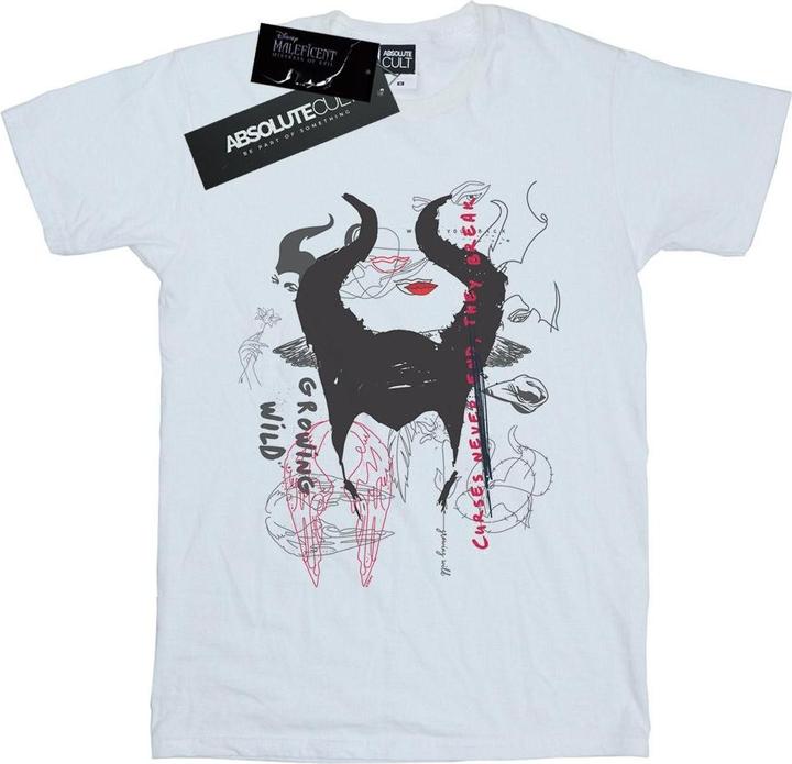 Produktbild Disney Maleficent Mistress Of Evil Growing Wild Horns Collage TShirt (M)