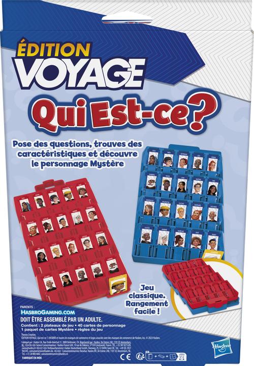 Immagine prodotto Hasbro Gaming Qui est-ce? Édition voyage (Francese)