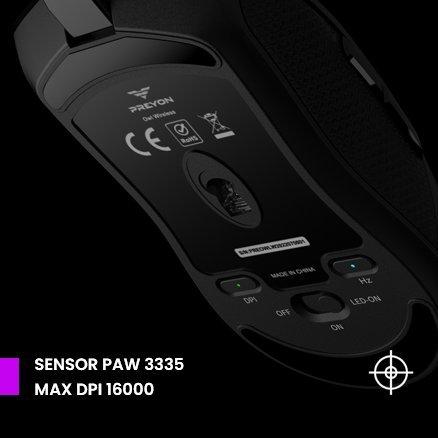 Actual product image Preyon Owl Wireless (POW35B) (Cable)