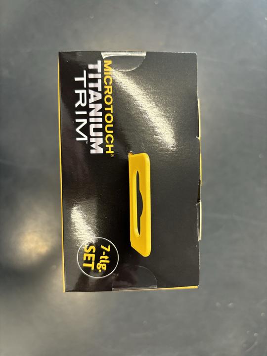 Actual product image Microtouch Micro Touch Titanium