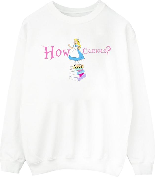 Disney Alice In Wonderland How Curious Sweatshirt
