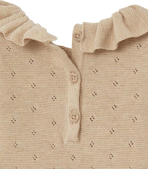 Produktbild Vertbaudet Baby-Set: Strick-Kurzoverall mit langen Ärmeln & Mütze Oeko-Tex (56)