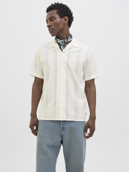 Produktbild Jack & Jones Jorsummer Luke Anglaise Resort Shirt Ss (XL)