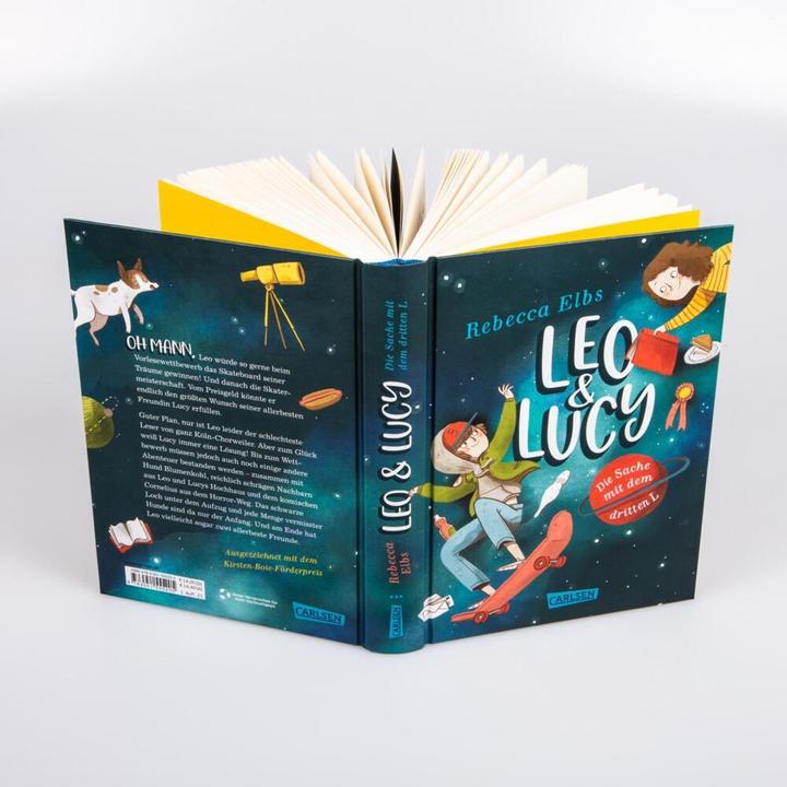 Actual product image Leo und Lucy: Die Sache mit dem dritten L (German, Rebecca Elbs, Julia Christians, 2021)