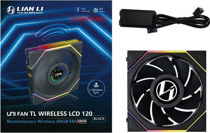 Actual product image Lian-Li UNI FAN TL Wireless (120 mm, 1 x)