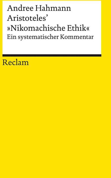 Image du produit Aristoteles’ »Nikomachische Ethik« (Allemand, Andree Hahmann, 2022)