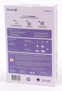 Image du produit Washo Bande de lavage Made in Germany (60 Cycles de lavage, Lingettes)