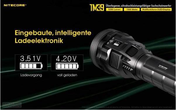 Immagine prodotto Nitecore TM39 - 5200 lumen (30 cm, 5200 lm)