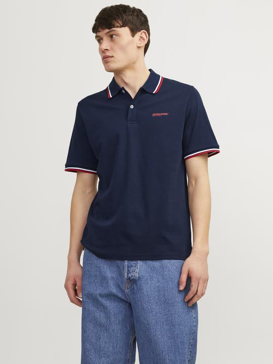 Immagine prodotto Jack & Jones Confezione da 2 pezzi Polo con colletto stampato Poloshirt (M)