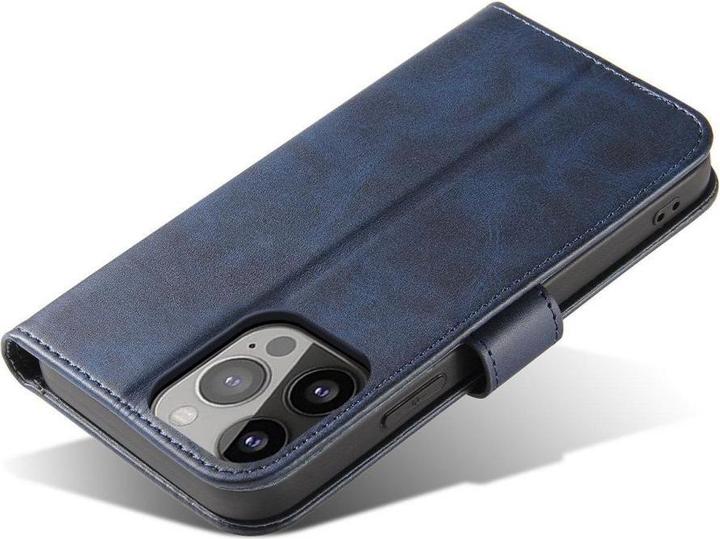 Image du produit Hurtel Etui magnétique avec rabat et porte-monnaie - bleu (Samsung Galaxy S24+)