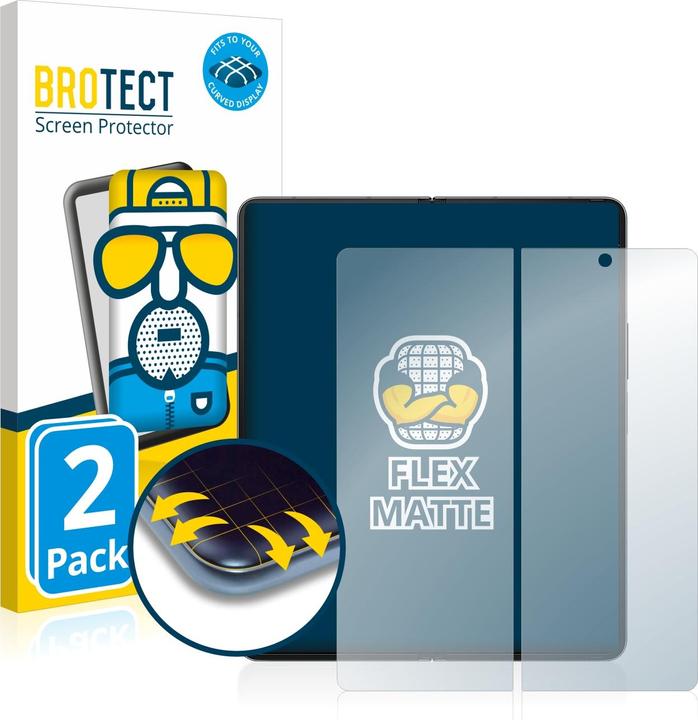 Image du produit BROTECT Full-Cover Protection Mat (2 pièce(s), Samsung Galaxy Z Fold4)