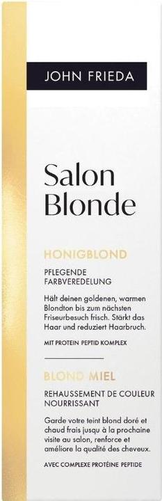Produktbild John Frieda Salon Blonde Honigblond Pflegende Farbveredelung - 120ml
