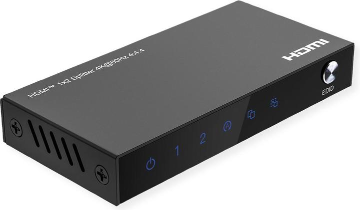 Actual product image Value HDMI splitter 1x2, 4K60Hz