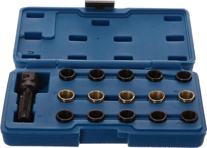 Image du produit GEKO Kit de réparation des filetages de bougies d'allumage, 16 pcs.