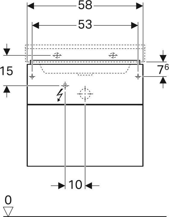 Immagine prodotto Geberit 500.506.00.1 (46 x 46 x 53 cm)