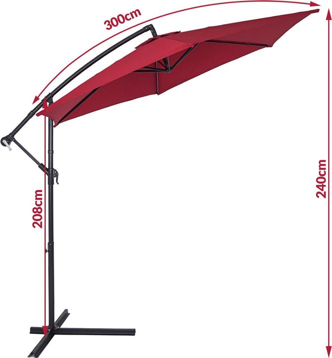 Actual product image Kingsleeve Parasol (3 m)