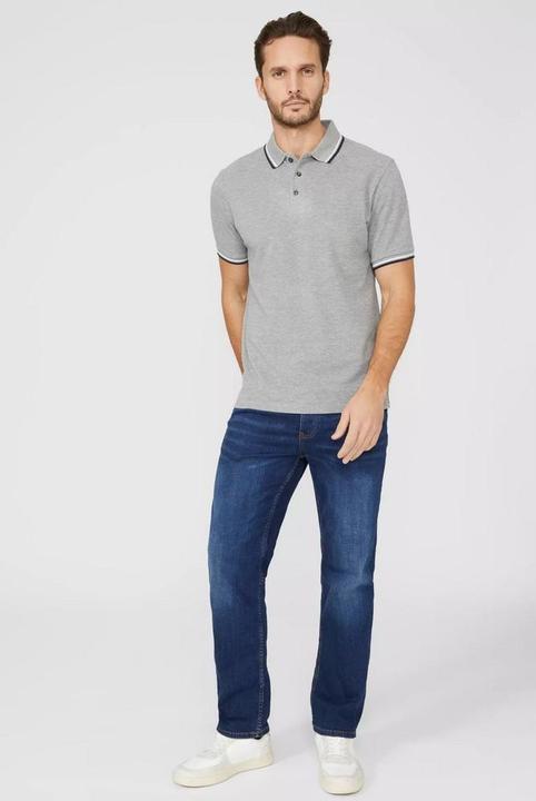 Produktbild Universal Textiles Pique Tipped Polo Shirt (L)