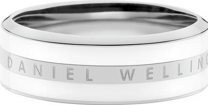 Daniel Wellington Classic Ring Satin White Silver 50 (50)