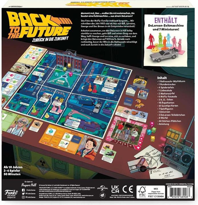 Actual product image Funko Back to the Future German (German)