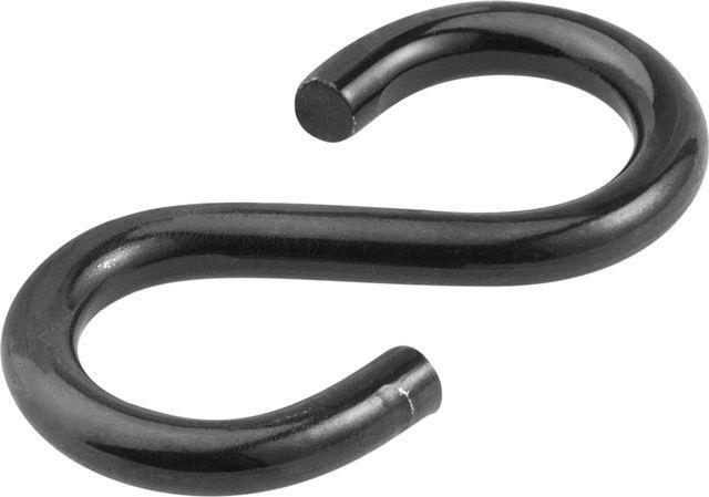 Actual product image BestaPac Haken S-Form geschwärzt 35mm
