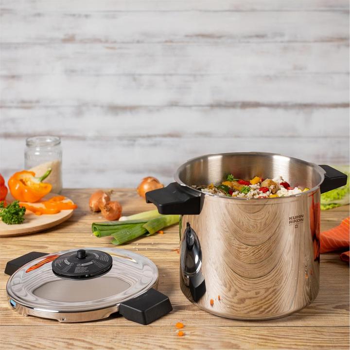 Image du produit Kuhn Rikon Modèle de poignée latérale Classic Neo (22 cm, Cuiseur à vapeur, Acier inoxydable)