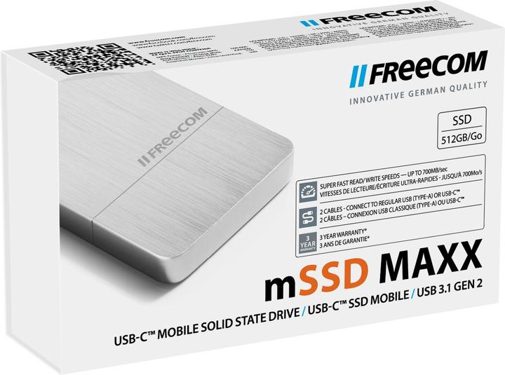 Image du produit Freecom EXT MSSD512GB MAXX (512 Go)
